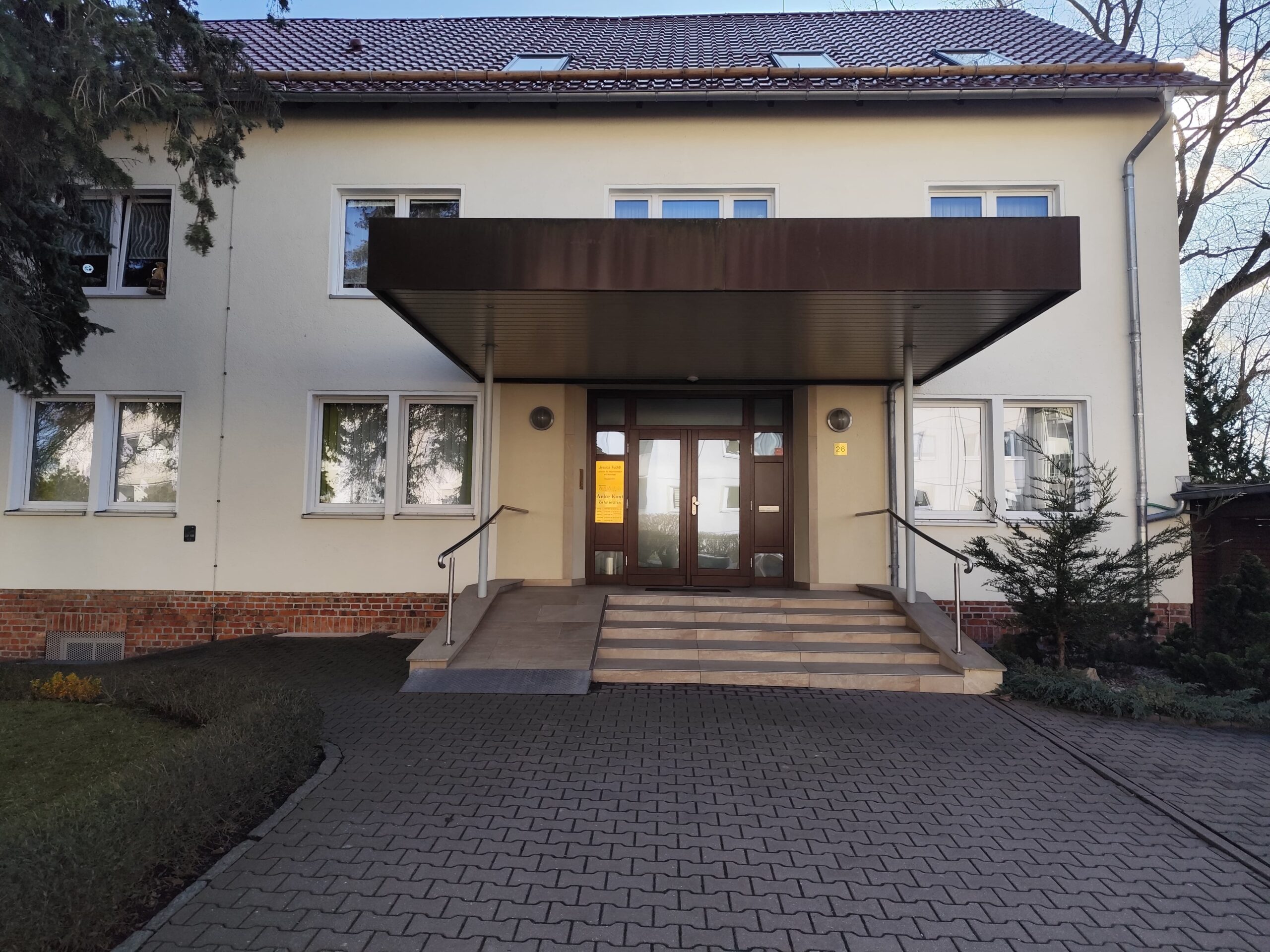 Hausarztpraxis Fuchß - Eingang